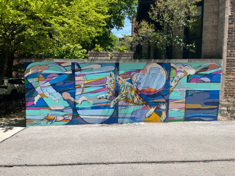 mural in Chicago by artist Joe Miller.