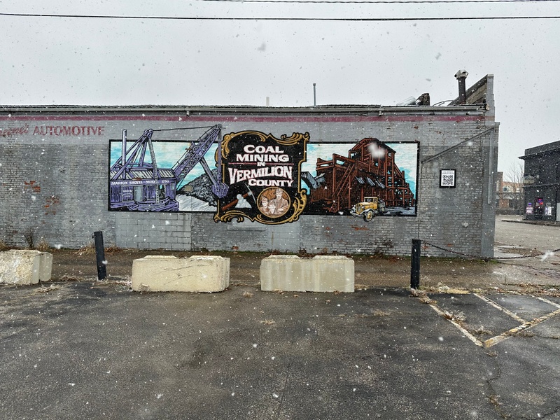 mural in Danville by artist unknown.