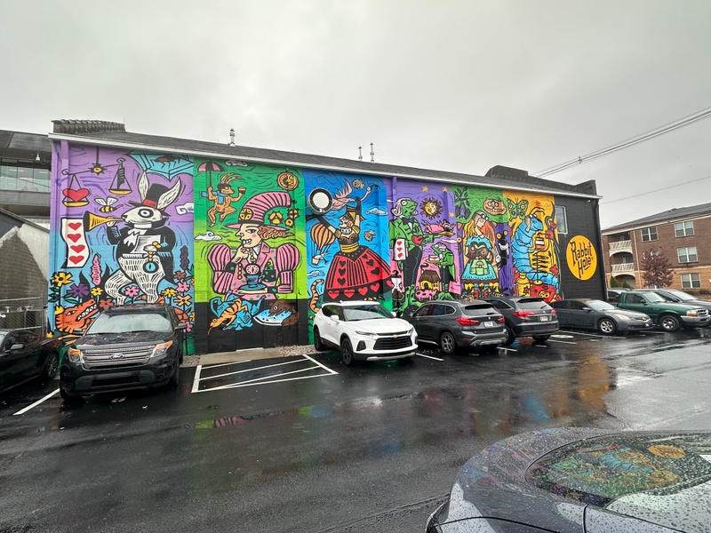 mural in Louisville by artist unknown.