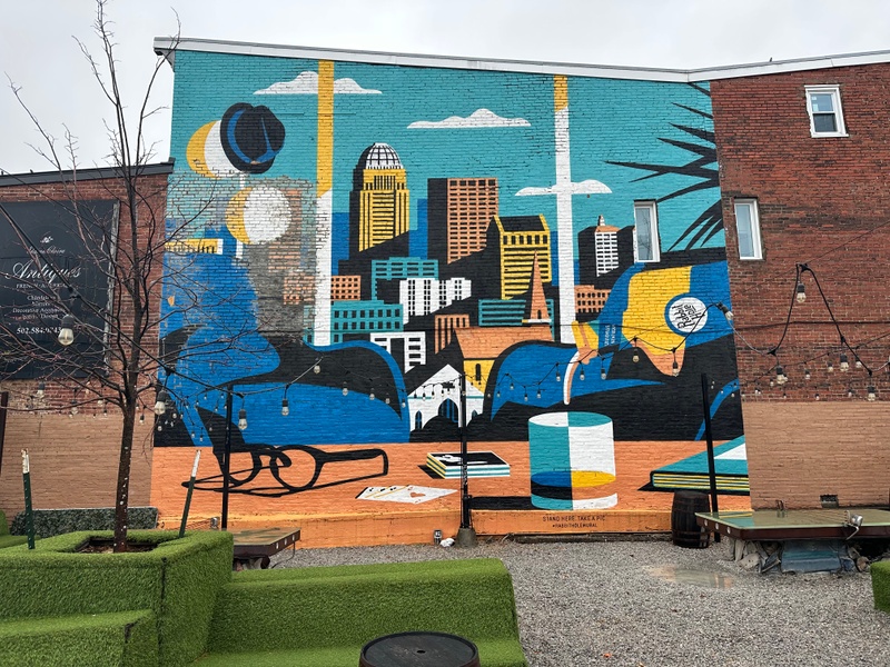 mural in Louisville by artist unknown.