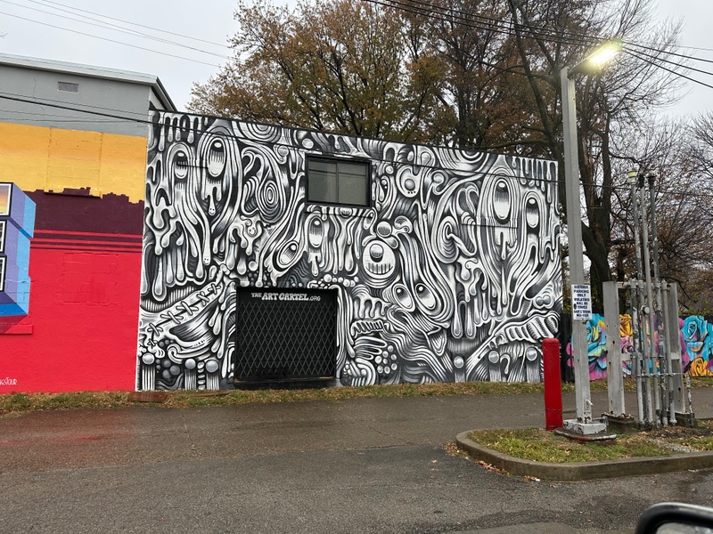 mural in Louisville by artist unknown.