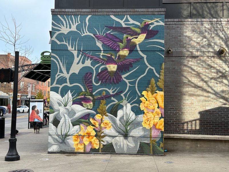 mural in Columbus by artist unknown.