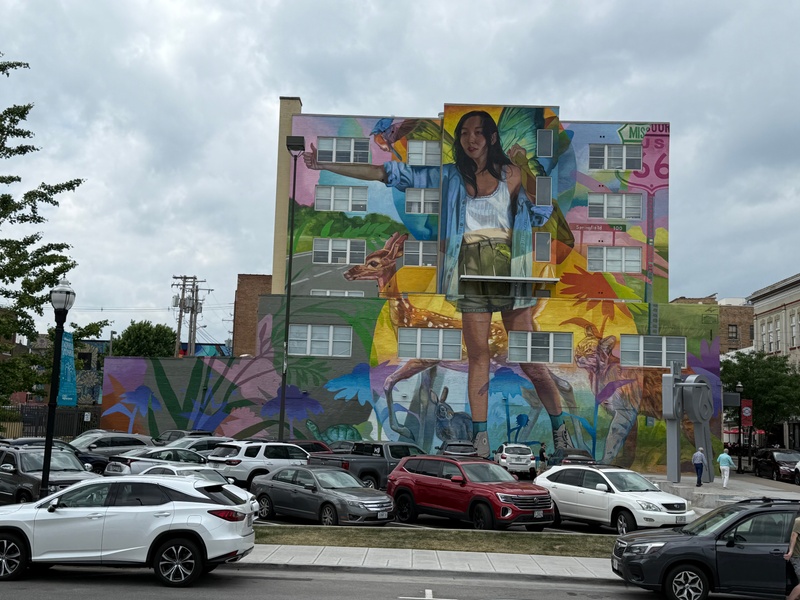mural in Springfield by artist unknown.