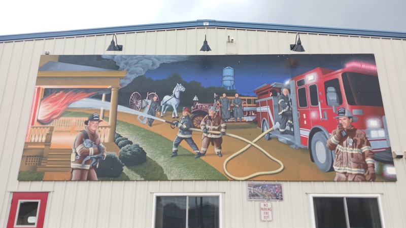 mural in Brodhead by artist unknown.
