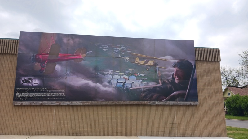 mural in Brodhead by artist unknown.