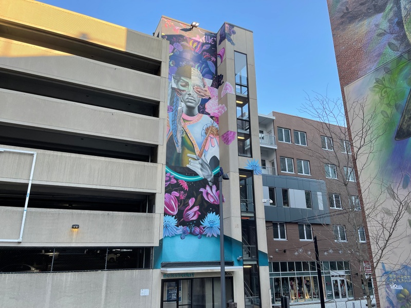 mural in Allentown by artist unknown.