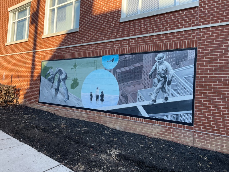 mural in Allentown by artist unknown.