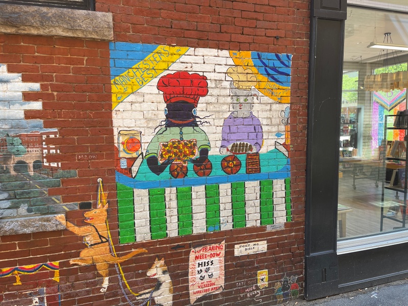 mural in Manchester by artist unknown.