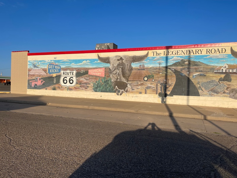 mural in Tucumcari by artist unknown.