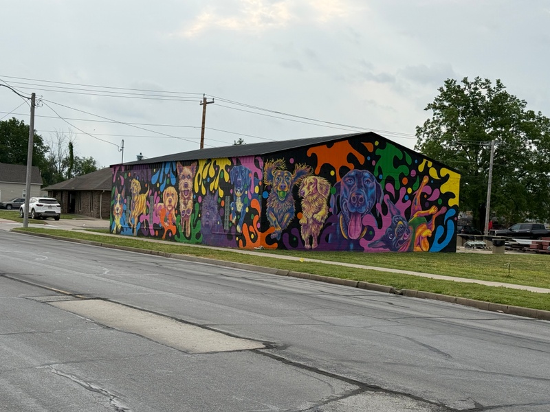 mural in Monett by artist unknown.