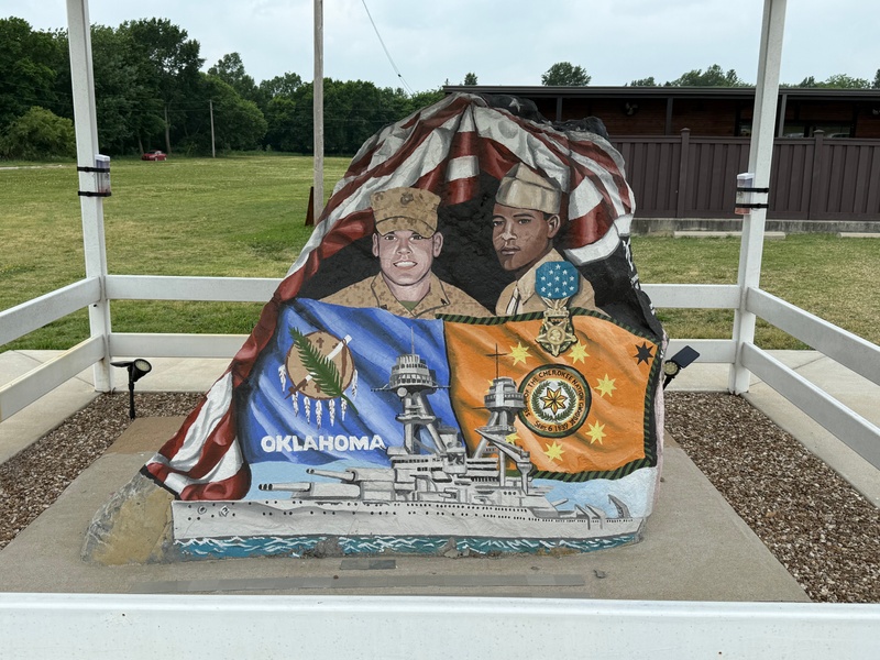 mural in Vinita by artist unknown.