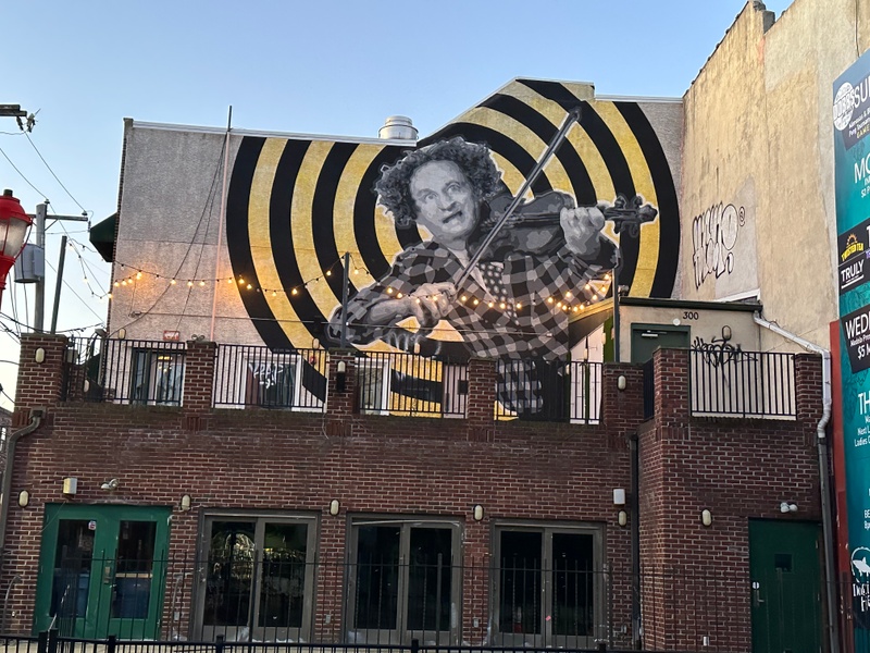 mural in Philadelphia by artist unknown.