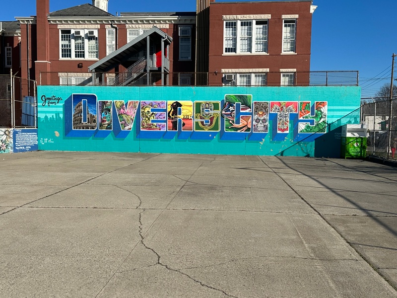 mural in Staten Island by artist unknown.