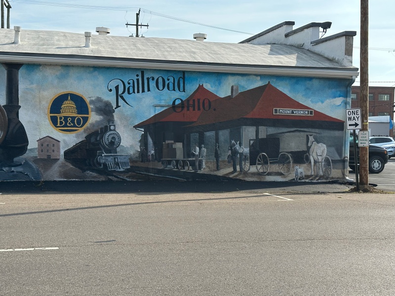mural in Mount Vernon by artist unknown.