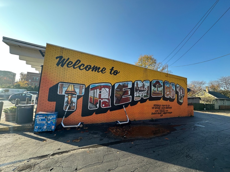 mural in Cleveland by artist unknown.