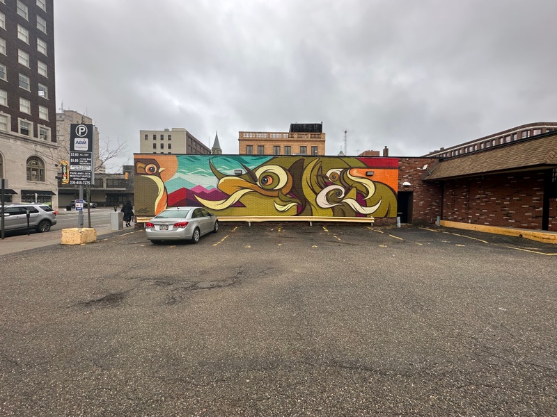 mural in Canton by artist unknown.