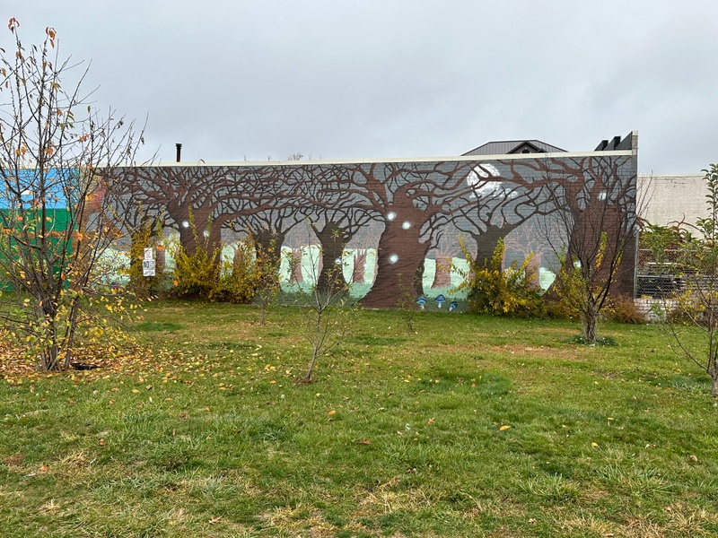mural in Canton by artist unknown.