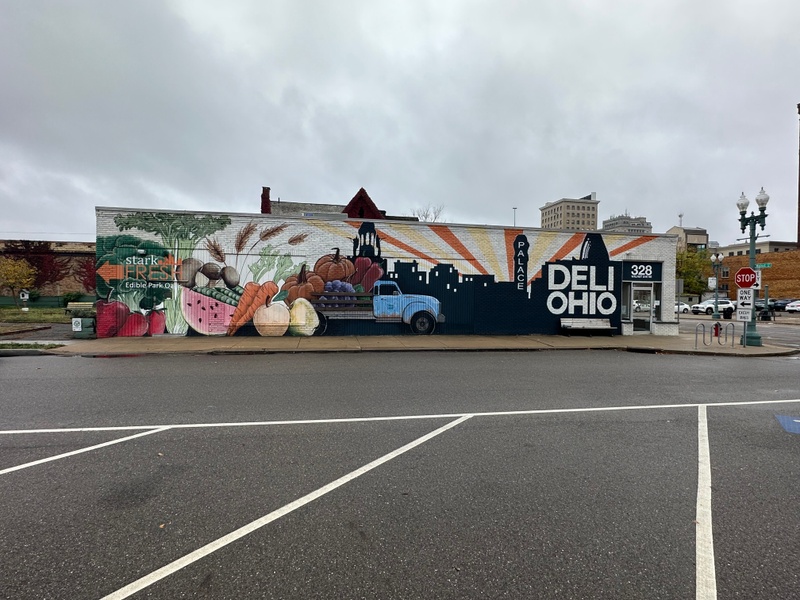 mural in Canton by artist unknown.