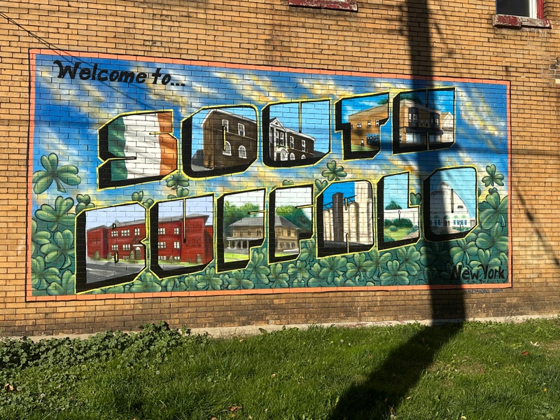 mural in Buffalo by artist unknown.