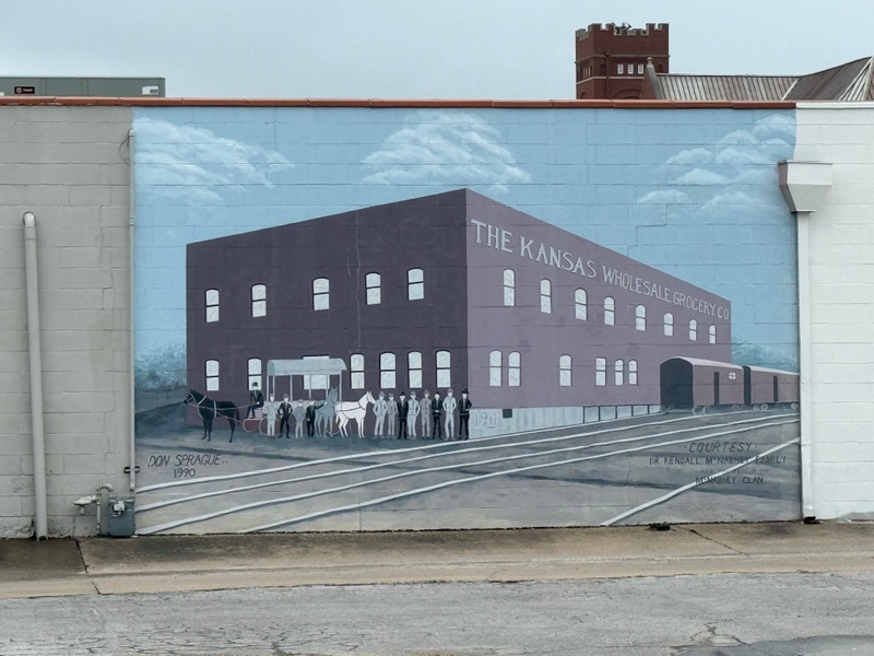 mural in Coffeyville by artist unknown.