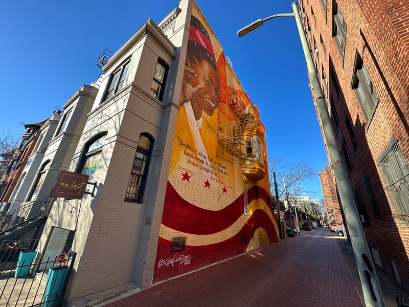 mural in Washington by artist unknown.