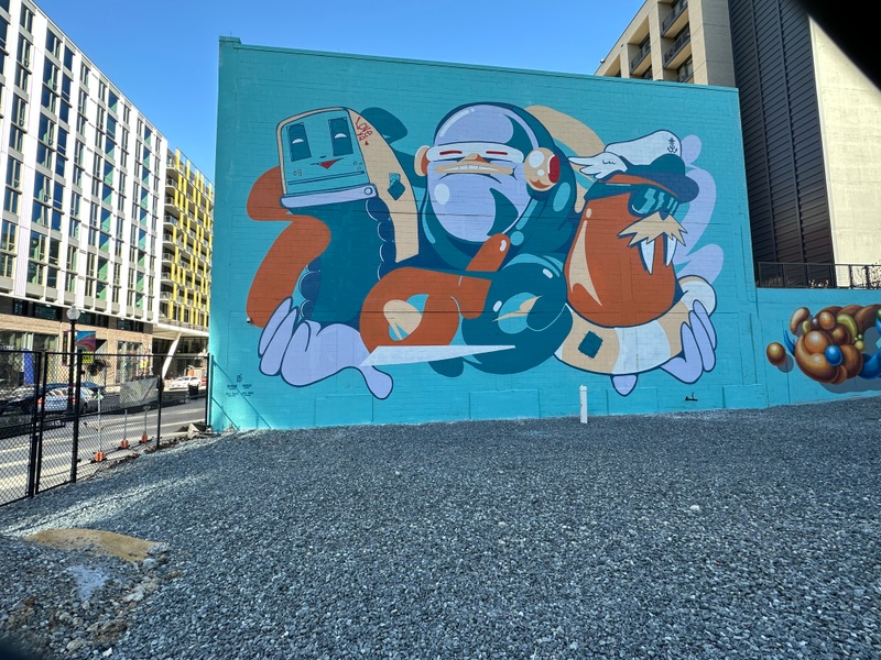mural in Washington by artist unknown.
