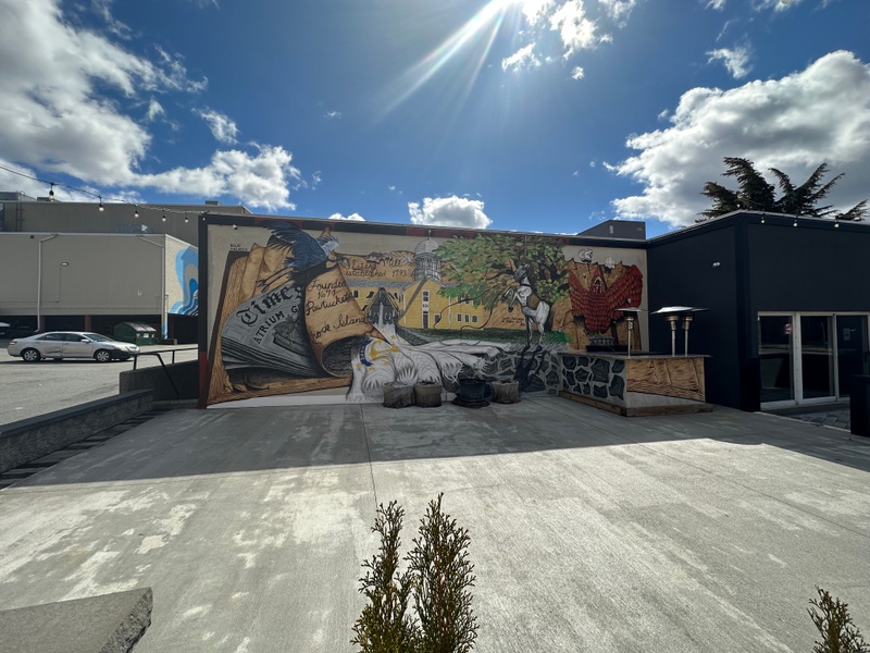 mural in Pawtucket by artist unknown.