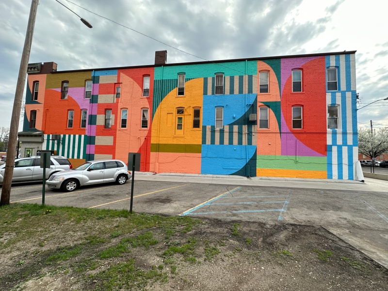 mural in Jackson by artist unknown.