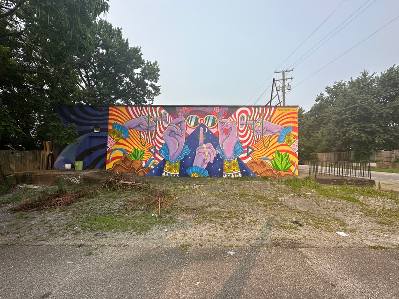 mural in Louisville by artist unknown.