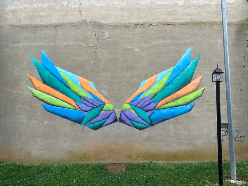 mural in Mount Sterling by artist unknown.