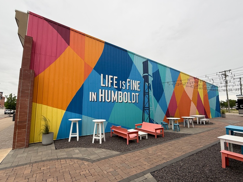 mural in Humboldt by artist unknown.