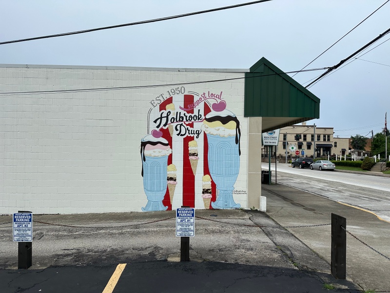 mural in Morehead by artist unknown.
