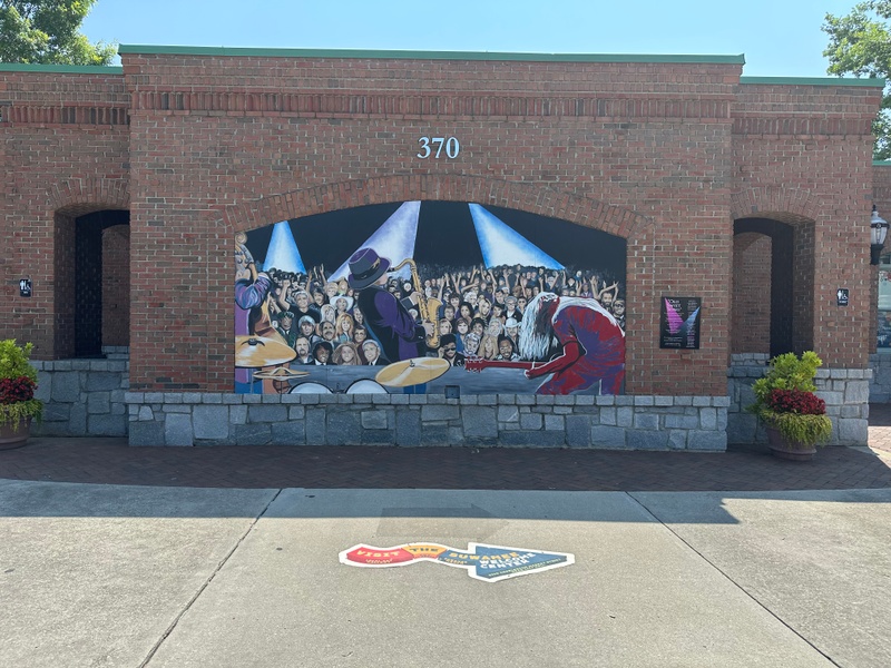 mural in Suwanee by artist unknown.