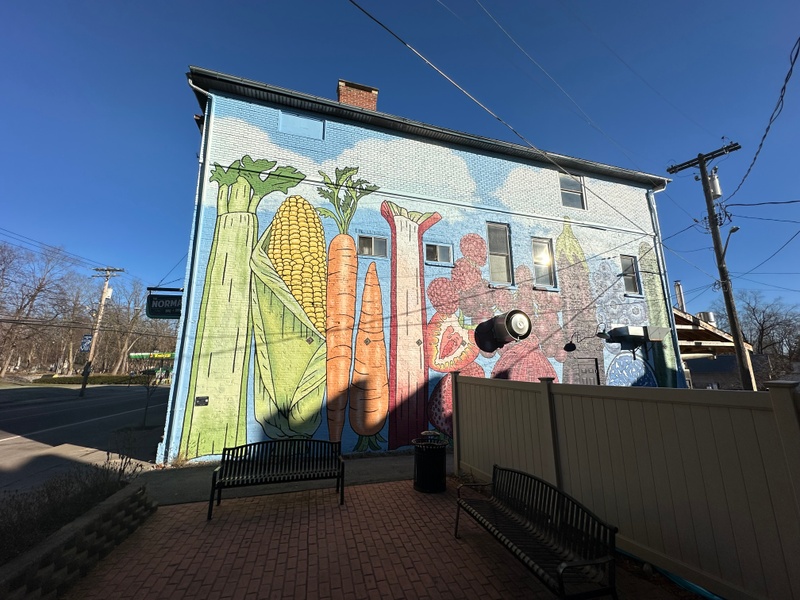 mural in Lima by artist unknown.
