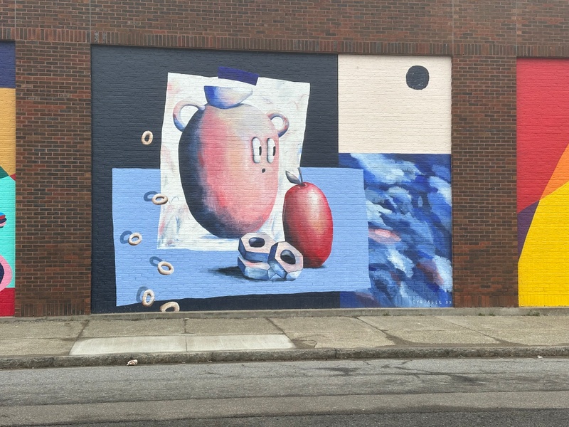 mural in Buffalo by artist unknown.