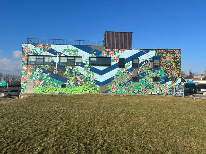 mural in Buffalo by artist unknown.