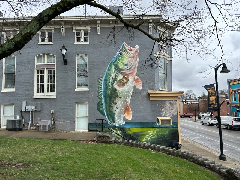 mural in Nicholasville by artist unknown.
