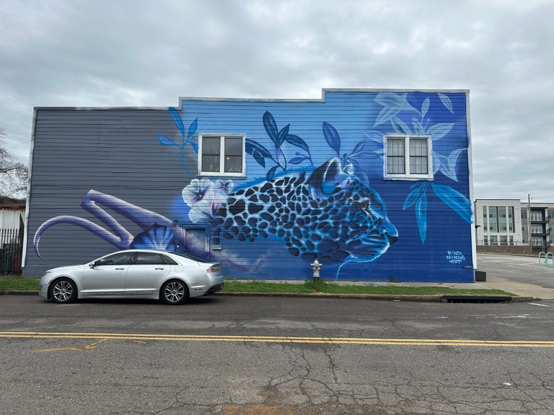mural in Memphis by artist unknown.