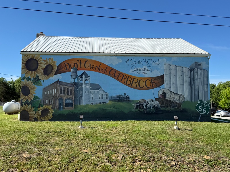 mural in Overbrook by artist unknown.
