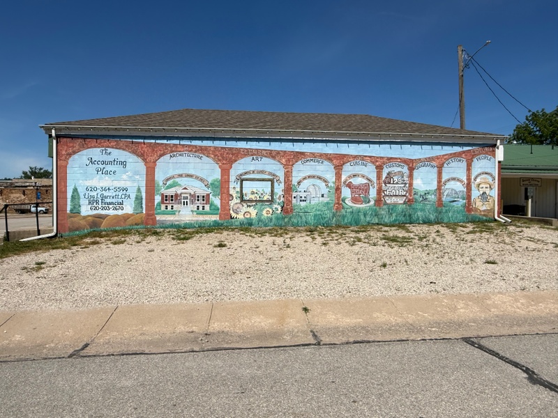 mural in Burlington by artist unknown.