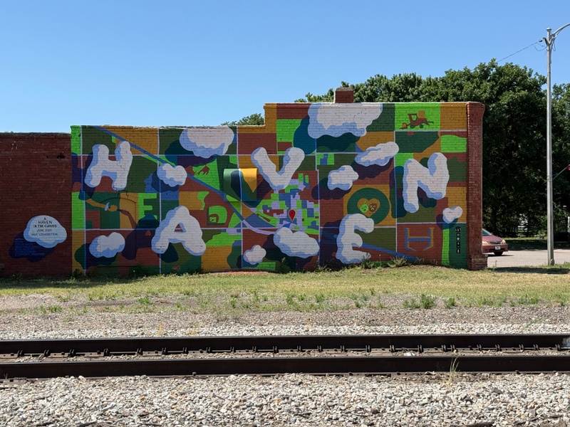 mural in Haven by artist unknown.