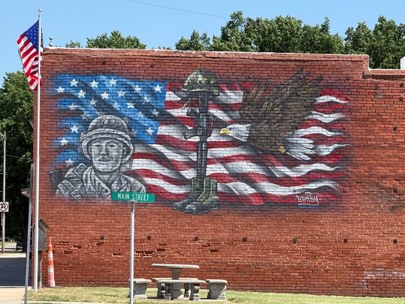 mural in Haven by artist unknown.