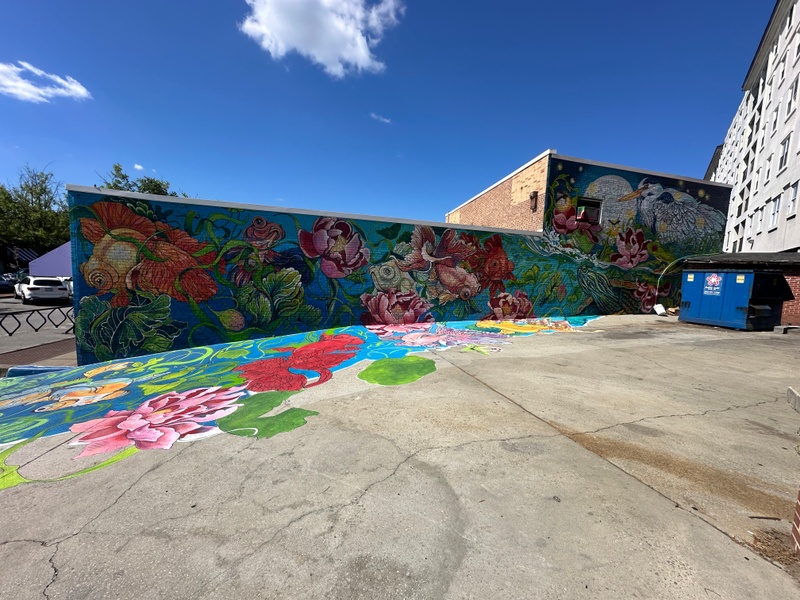mural in Columbia by artist unknown.