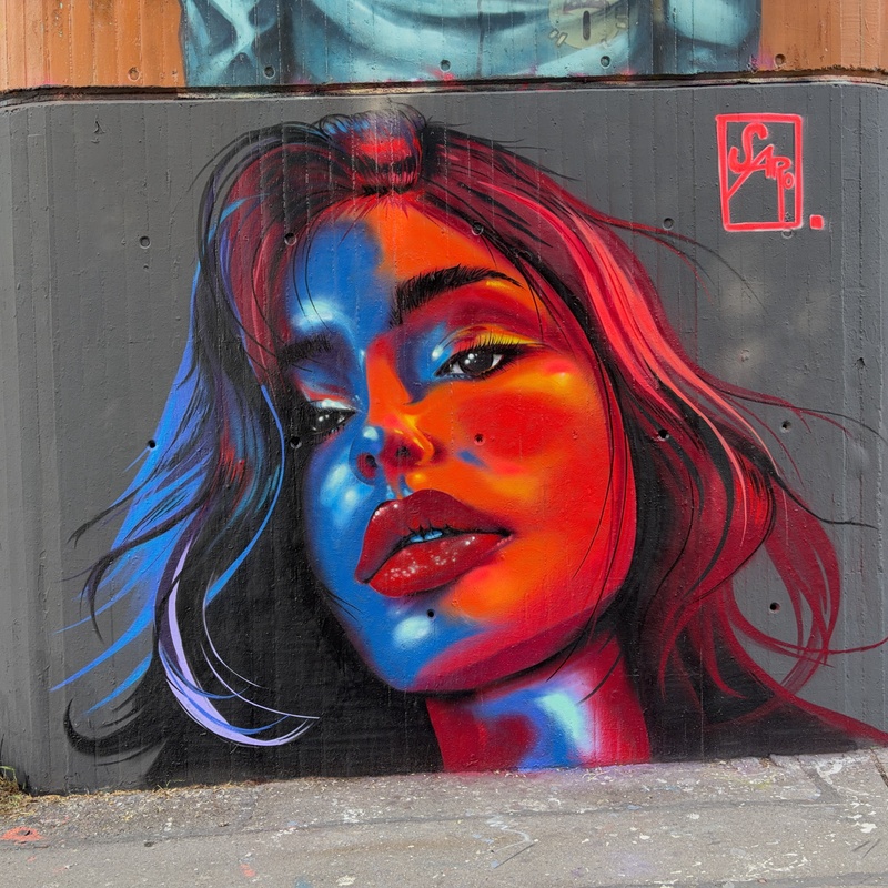 mural in Konstanz by artist unknown.