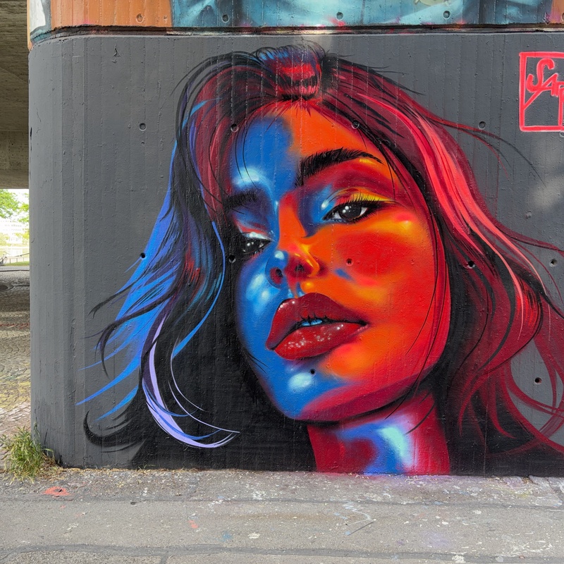 mural in Konstanz by artist unknown.