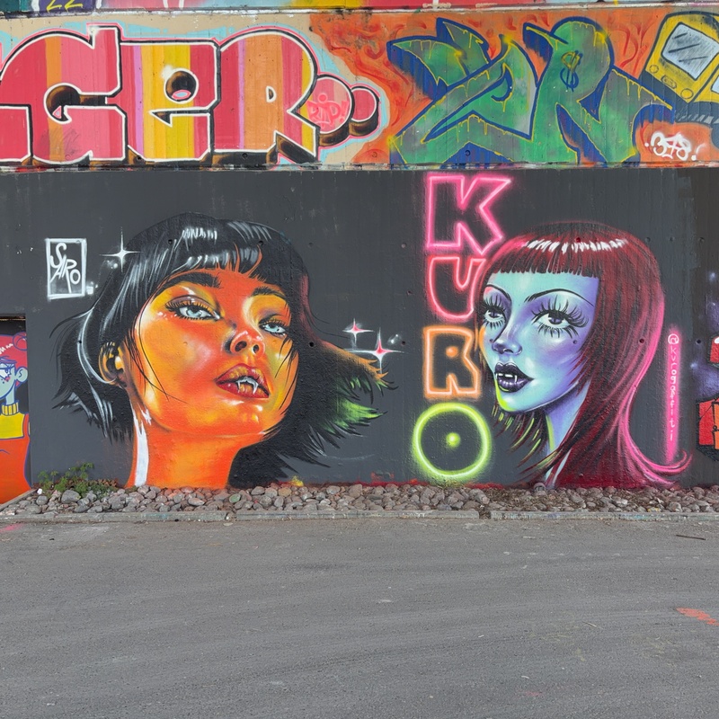 mural in Konstanz by artist unknown.