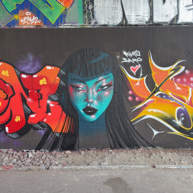 mural in Konstanz by artist unknown.