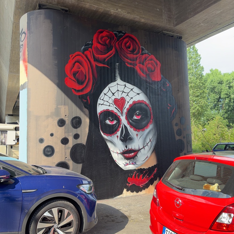 mural in Konstanz by artist unknown.
