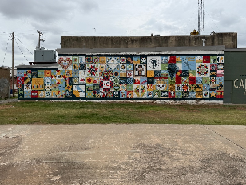 mural in Caldwell by artist unknown.