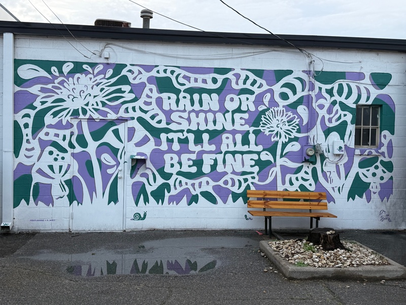 mural in Ponca City by artist unknown.